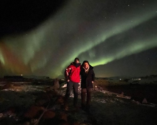 CACCIA ALL'AURORA IN BUS