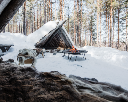 PESCA SUL GHIACCIO IN MOTOSLITTA