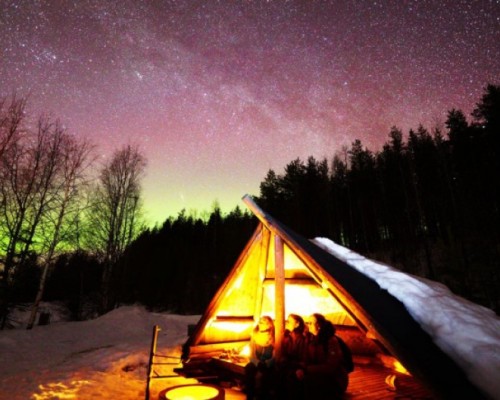 CACCIA ALL'AURORA CON BBQ LAPPONE