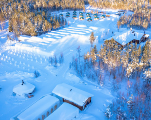 Arctic Snow Castle -