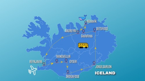 Cartina L'ISLANDA DEI VICHINGHI - 2026